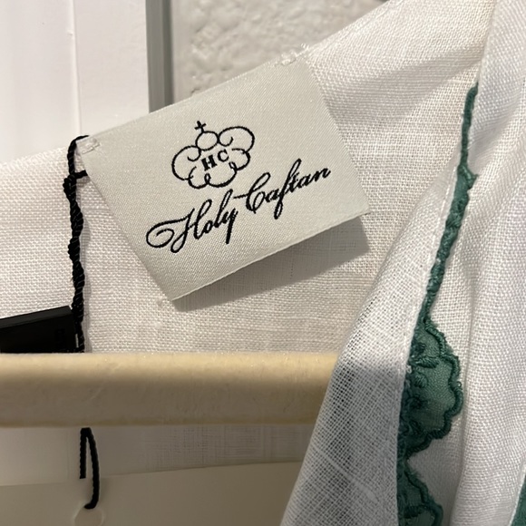 Sheer white linen dress never worn - Picture 3 of 7